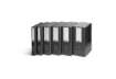 Immagine di Scatole portaprogetti LEONARDI Plus VIP 25,5x35,5 cm PPL antracite dorso 15 cm 1007501