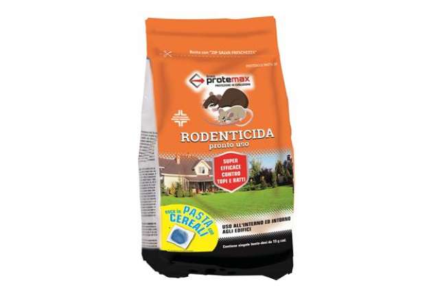 Immagine di Busta rodenticida - 1,53 kg - pasta blu - Protemax