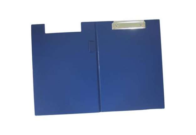 Immagine di Cartella portablocco con molla Q-Connect A4 - Protocollo blu KF01301