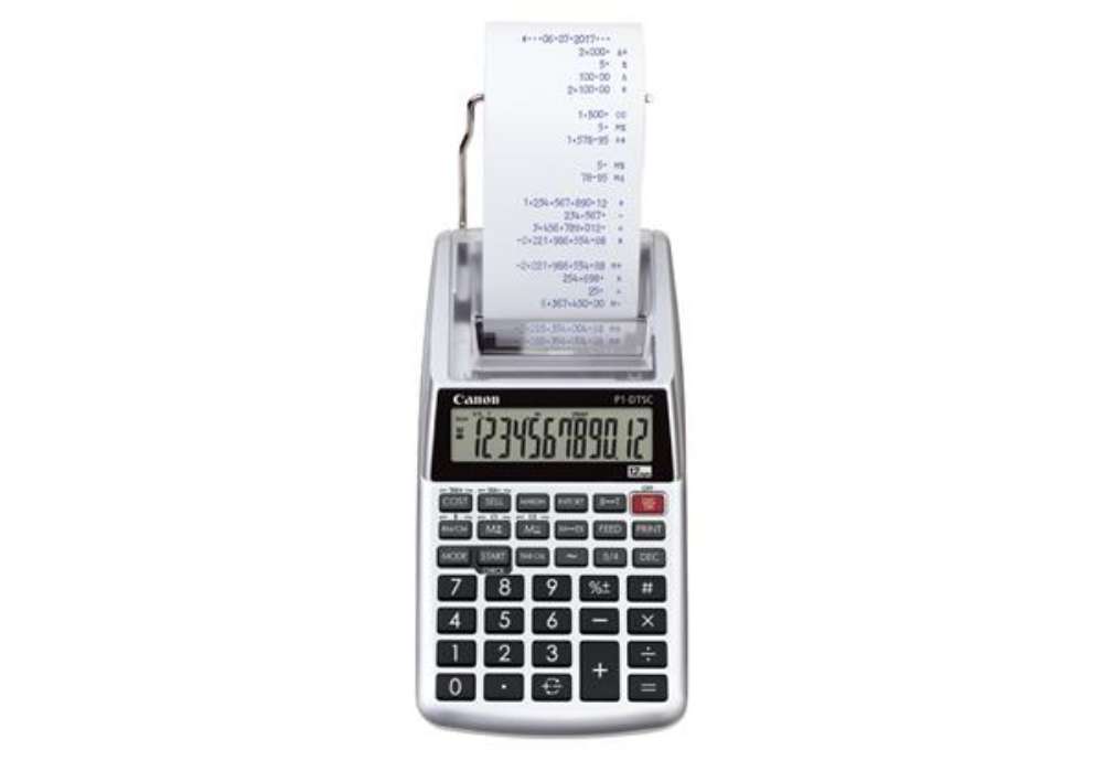 Immagine di Canon - Calcolatrice scrivente P1-DTSC - Grigio - 2304C001