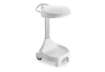 Immagine di Carrello portasacco rifiuti TTS Smile W-1070 - 60+60 Lt con coperchio - bianco 0W014870