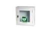 Immagine di Teca per defibrillatore VISIO - bianco PVS senza allarme DEF040