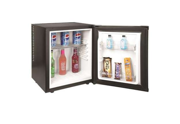 Immagine di Frigo Minibar Top - per hotel - A+ - 30 Lt - nero - Vama