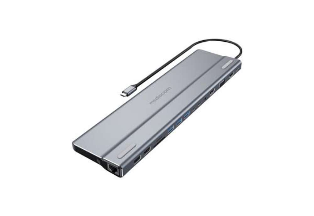 Immagine di Docking station - USB-C A 2 HDMI - 100 W - Mediacom