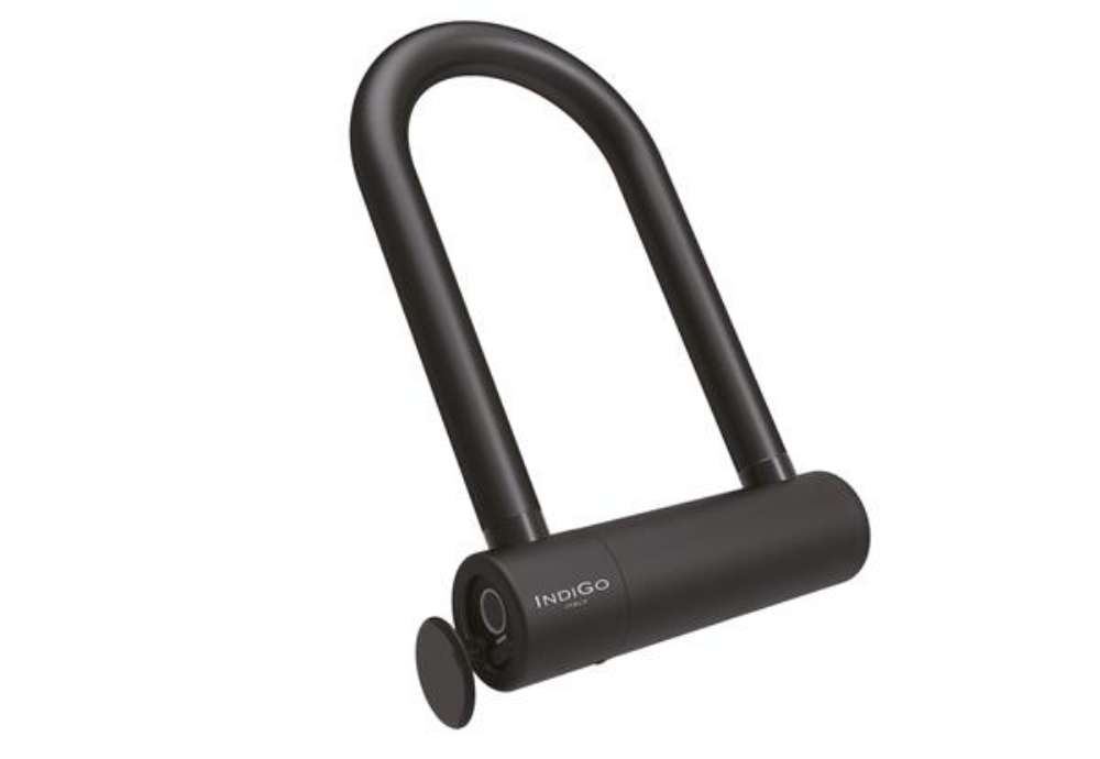 Immagine di Lucchetto Indico U-Lock9P - con impronta digitale - Mediacom