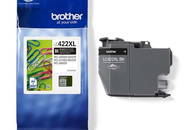 Immagine di Brother - Cartuccia - Nero - LC422XLBK - 3.000 pag