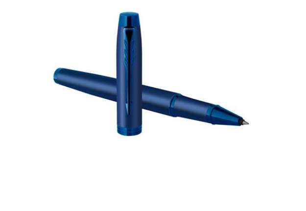Immagine di Roller IM Monochrome - punta fine - blu - Parker