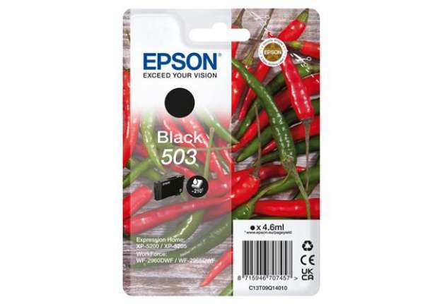 Immagine di Epson - Cartuccia - Nero - 503- C13T09Q14010 - 4,6 ml