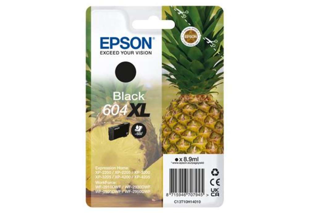 Immagine di Epson - Cartuccia - Nero - 604XL - C13T10H14010 - 8,9 ml