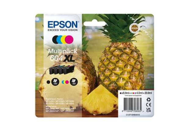 Immagine di Epson - Multipack Cartucce - 604XL - BK/C/M/Y - C13T10H64010