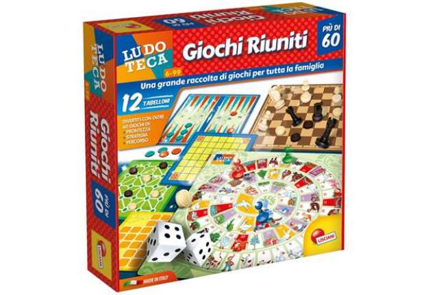 Immagine di Giochi riuniti + di 60 - Lisciani