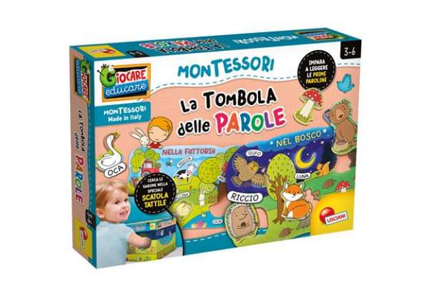 Immagine di La tombola delle parole Montessori Maxi - Lisciani