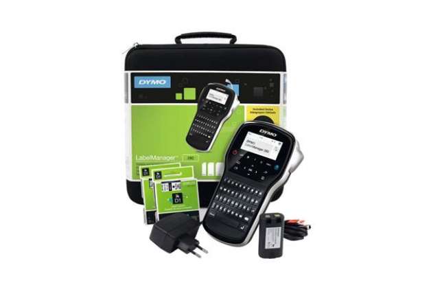 Immagine di Etichettatrice LabelManager 280 DYMO Nero + accessori 2091152