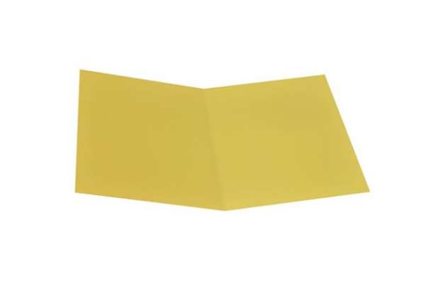 Immagine di Cartellina semplice - 200 gr - cartoncino bristol - giallo sole - Starline - conf. 50 pezzi