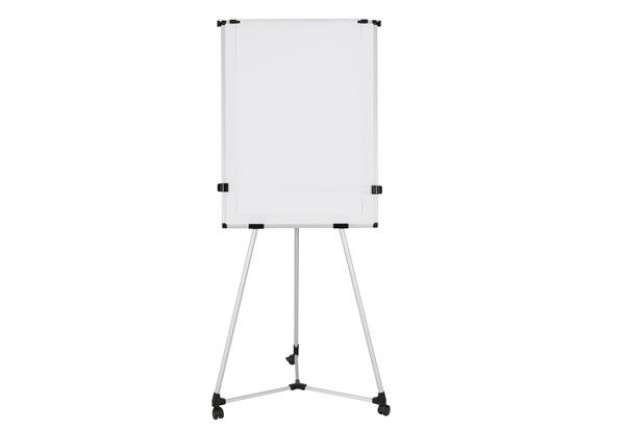 Immagine di Portablocco magnetico Earth Kyoto - 70 x 100 cm - con base mobile, kit rotolo e bracci estensibili -