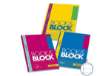 Immagine di Blocco 40 ff A4 collato lato lungo - forati e rinforzati - 80 gr/mq Blasetti Blocco Book & Block 0C