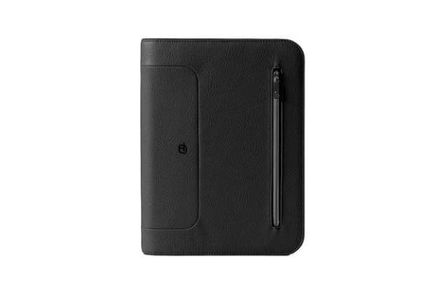 Immagine di Portablocco Gate Trended - 28 x 35 cm - f.to utile A4 - ecopelle - nero - In Tempo