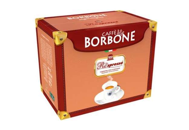 Immagine di Capsule compatibili Respresso Nera Caffe Borbone 100 pz - REBNERA100N