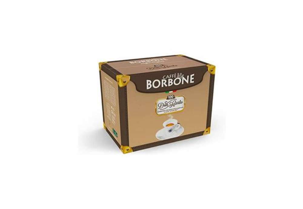 Immagine di Capsule compatibili Don Carlo Nera Caffe Borbone 100 pz - AMSNERA100NDONCARLO