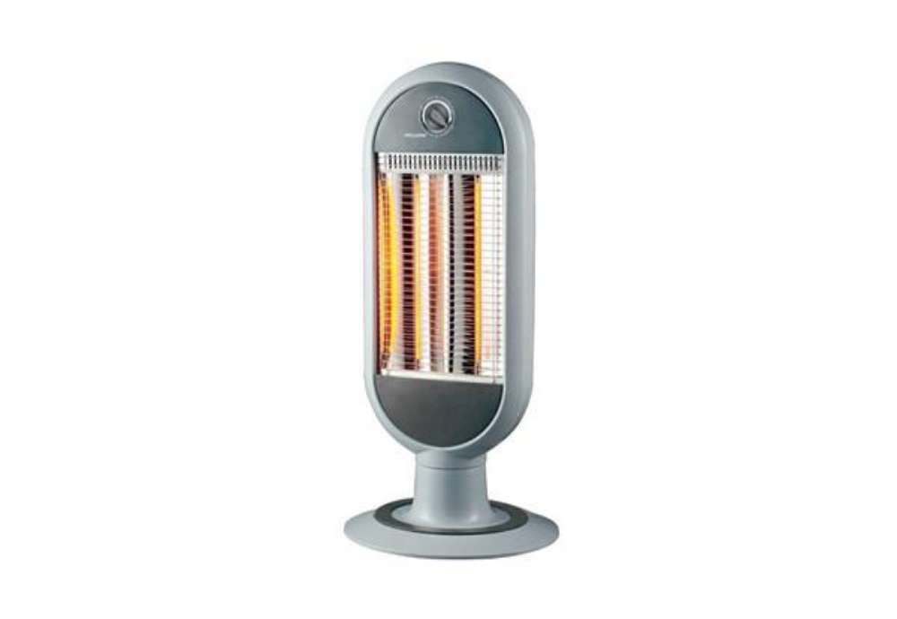 Immagine di Stufa radiante con resistenze in fibra di carbonio Curvy IP34 Fokolare 1000 W ER017