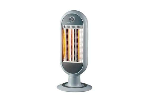 Immagine di Stufa radiante con resistenze in fibra di carbonio Curvy IP34 Fokolare 1000 W ER017