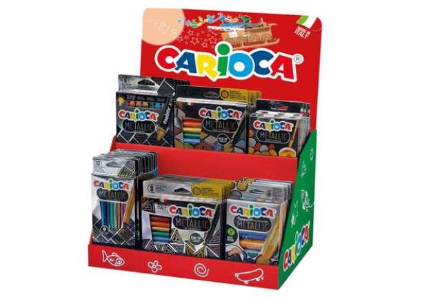 Immagine di Expo da banco - assortimento Metallic - Carioca