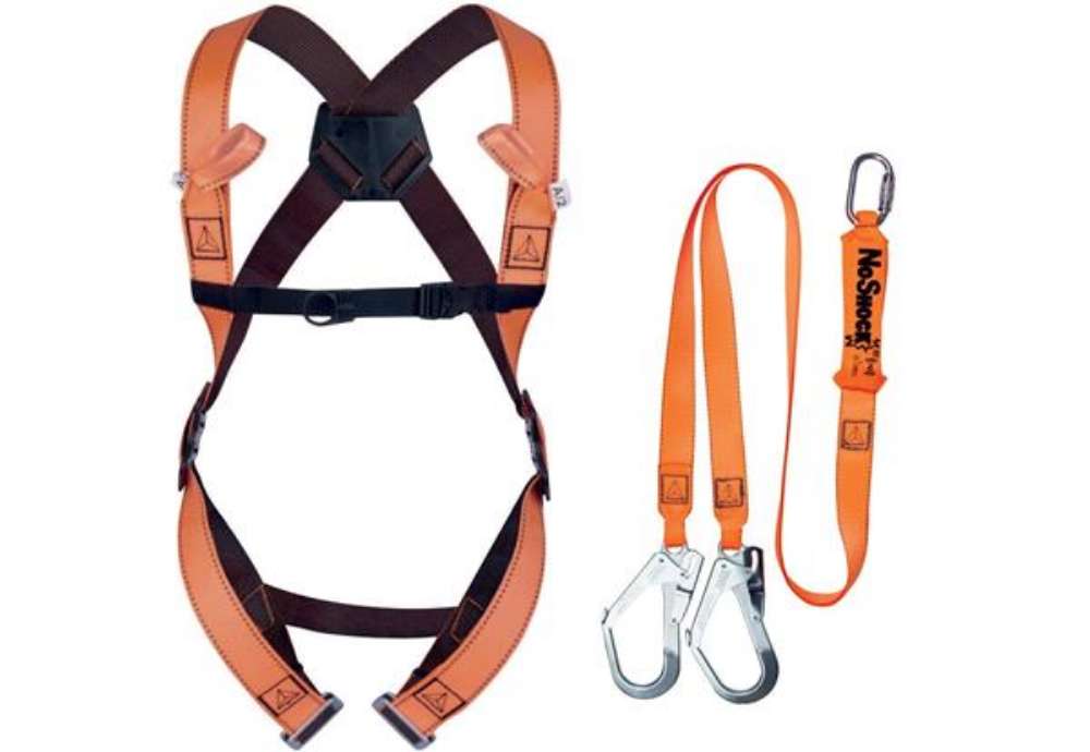 Immagine di Kit anticaduta pronto all'uso Delta Plus arancio ELARA280V2