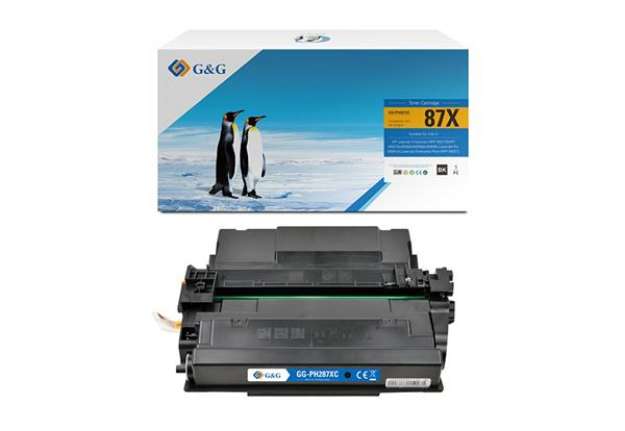 Immagine di G&G - Toner Compatibile per Hp CF287X - Nero - 18.000 pag