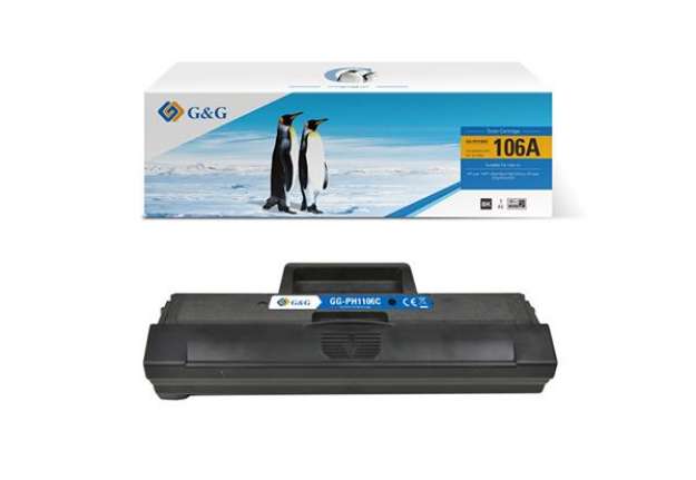 Immagine di G&G - Toner Compatibile per Hp W1106A- Nero - 1.000 pag