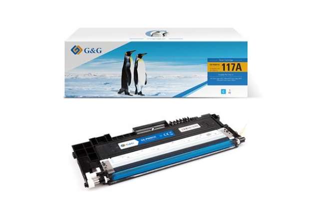 Immagine di G&G - Toner Compatibile per Hp W2071A - Ciano - 700 pag