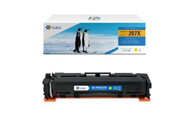 Immagine di G&G - Toner Compatibile per Hp W2212X- Giallo - 2.450 pag