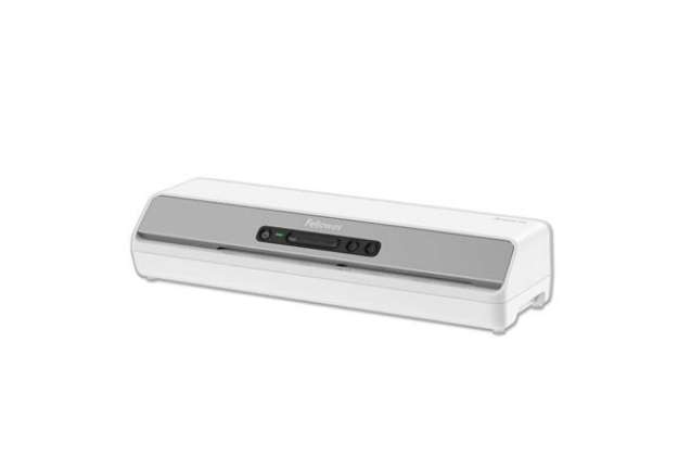 Immagine di Plastificatrice a caldo Amaris 6 rulli - formato A3 Fellowes bianca 8058201