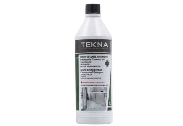 Immagine di Disinfettante detergente - per pavimenti - concentrato - 1 lt - Tekna