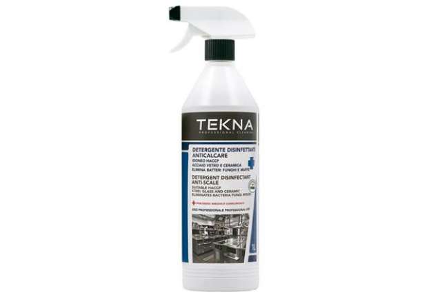 Immagine di Detergente disinfettante anticalcare - senza profumo - 1 lt - Tekna
