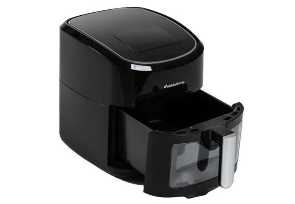 Immagine di Friggitrice ad aria Gaia - 37,5 x 42,5 x 36 cm - 8 L - nero - Melchioni family