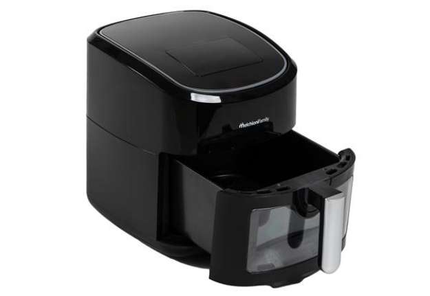 Immagine di Friggitrice ad aria Gaia - 37,5 x 42,5 x 36 cm - 8 L - nero - Melchioni family