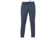Immagine di Pantalone cuoco Enrico - unisex - taglia L - gessato blu - Giblor's