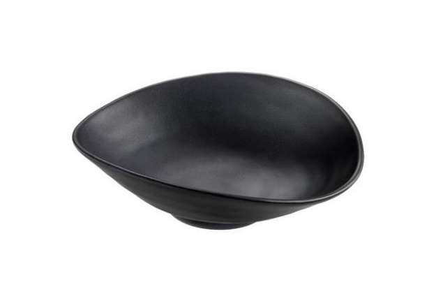 Immagine di Coppetta in melamina - 18 x 15 x 5,5 cm - nero - Leone