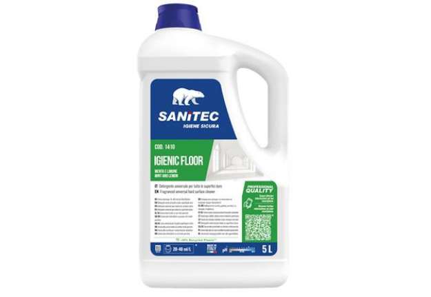 Immagine di Detergente igienic floor - 5 L - menta e limone - Sanitec