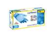 Immagine di Guanti in nitrile foodline R72 - tg L - azzurro - Reflexx - conf. 100 pezzi