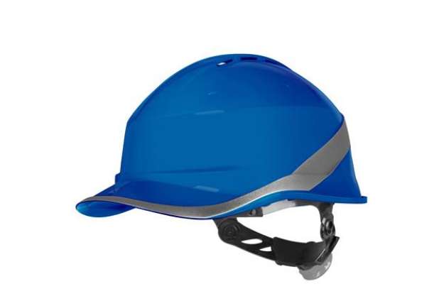 Immagine di Elmetto da cantiere Diamond VI Wind - blu - Deltaplus