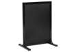 Immagine di Lavagna da terra Stand Woody - 78 x 56 x 40 cm - nero - Securit