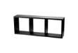 Immagine di Scaffale Cubo - 3 ripiani MDF - 30 x 15 x 80 cm - wenge - King Collection
