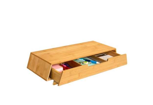 Immagine di Supporto schermo - bamboo - colore naturale - Cep