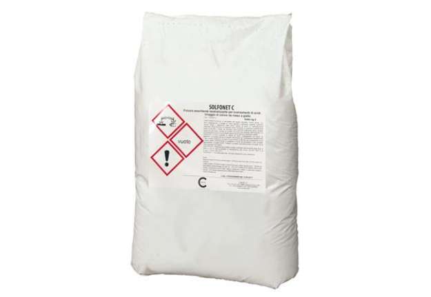 Immagine di Polvere assorbente Solfonet - per sversamenti acidi - 5 kg - Carvel