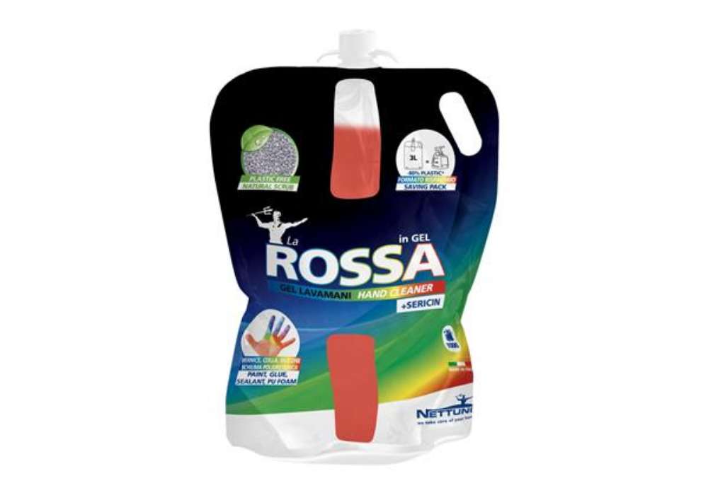 Immagine di Gel lavamani La Rossa Gel - T-Bag ricarica per T-Duck - 3000 ml - Nettuno