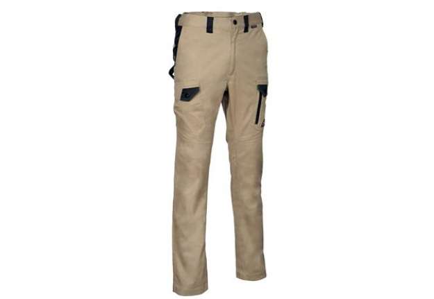 Immagine di Pantalone Jember Super Strech - taglia 50 - corda/nero - Cofra