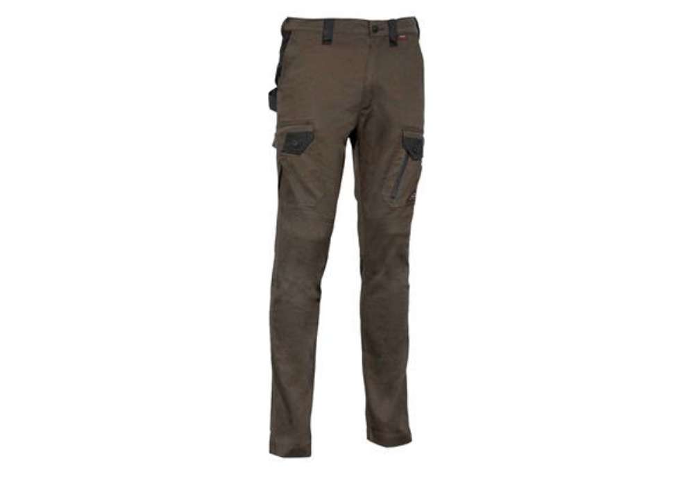 Immagine di Pantalone Jember Super Strech - taglia 50 - fango/nero - Cofra