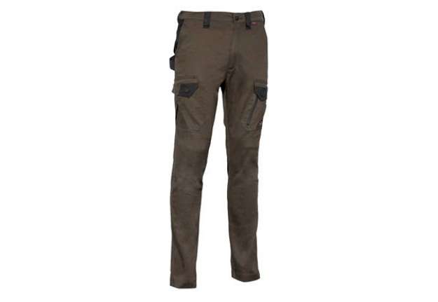 Immagine di Pantalone Jember Super Strech - taglia 50 - fango/nero - Cofra