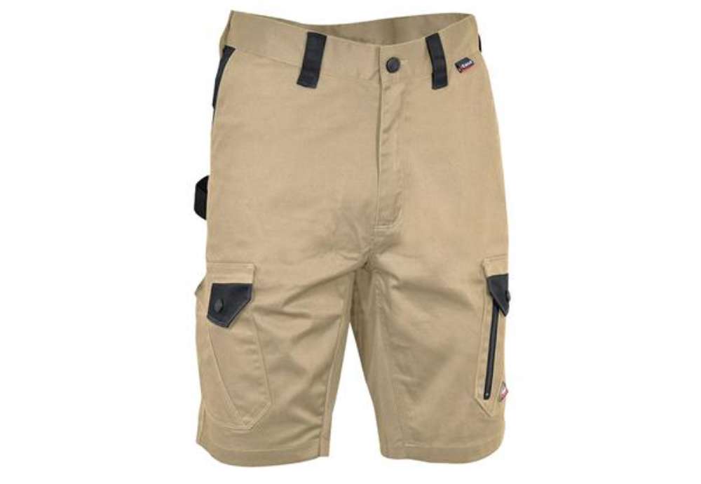 Immagine di Pantaloncini Kediri Super Strech - taglia 52 - corda/nero - Cofra